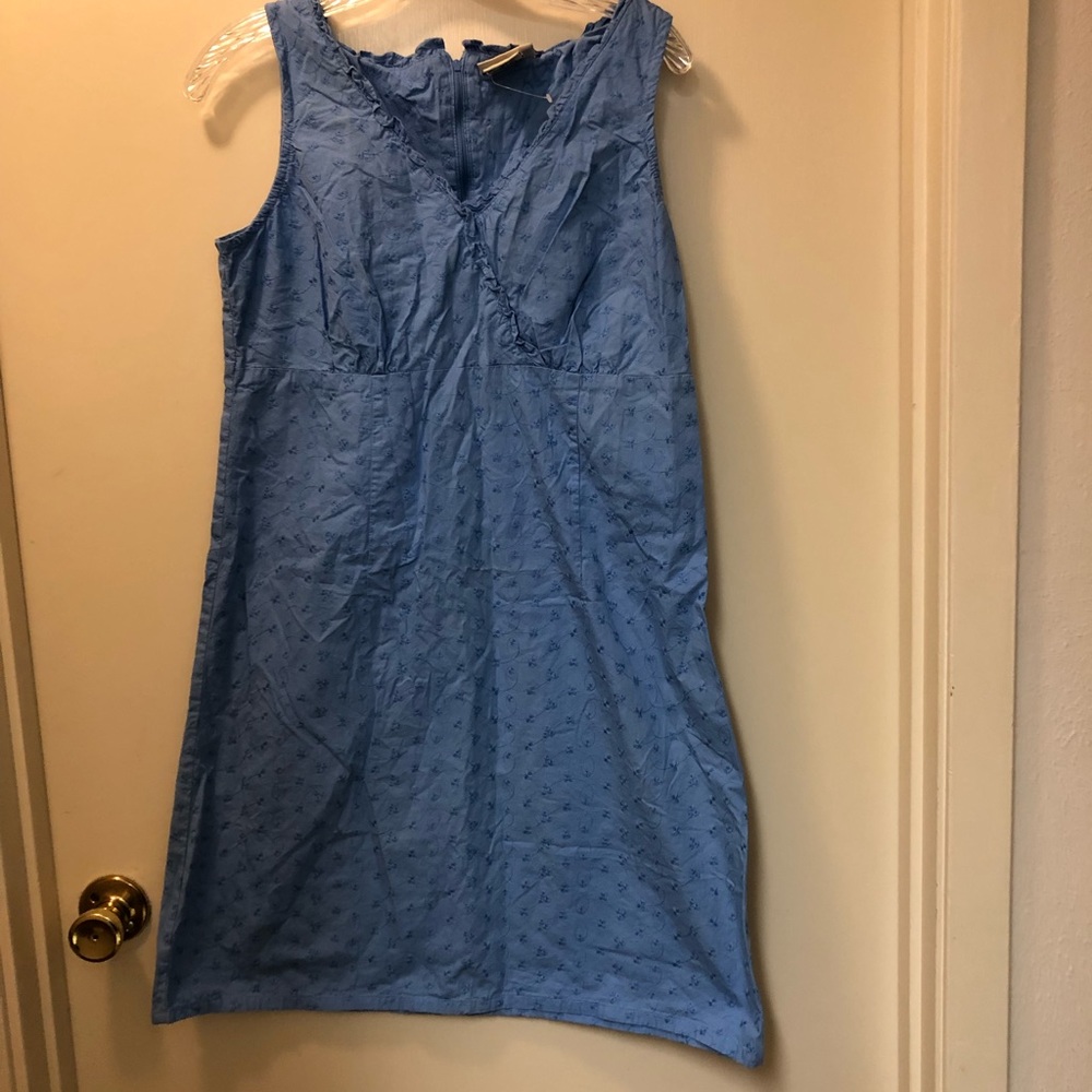 Blue dress